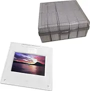 Plastic Slide Mounts 35mm-100 Pcs Includes Storage Box