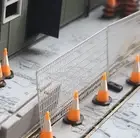 Model Railway Temporary Security Fencing 1:76 OO gauge/scale