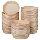 100 Pcs Mini Pie Pans Baking Cake Paper Mold Tartlet Microwave Cups
