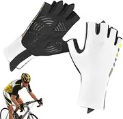 [Generic] Bike Gloves for Men Cycling | Half Finger Breathable Mittens,Cycling Anti-Slip Breathable Motorcycle Mountain Bike Gloves for Men and Women Unisex