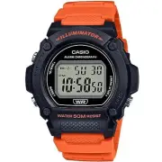 CASIO Men's Digital Watch W-219H-4AV Orange - Cheap Casio Classic Durable Design