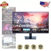 27-Inch QHD IPS Monitor - 100Hz Gaming with FreeSync & G-Sync Compatibility