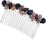 AUTSUPPL Bridal Hair Comb with Rhinestones Vintage Decorative Hair Piece for Weddings Elegant Side Comb for Bridesmaids and Women for Wedding Party