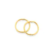9ct Gold Mini Plain Sleepers