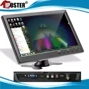 10" IPS Monitor with HDMI VGA USB BNC Speaker For CCTV PC PS4 DSLR Truck