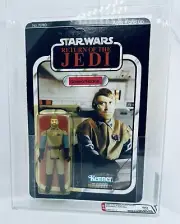 Star Wars 1983 Vintage Kenner ROTJ 77 Back A General Madine MOC AFA 80 Y-nm