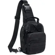 Tactical Sling Bag Pack Military Rover Shoulder Backpack Molle Assault Range ...