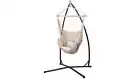 Hammock Chair With Stand Cream 2