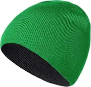[ZOORON] Beanie for Women Men Reversible Winter Hats Unisex Cuffed Skull Knit Hat Cap