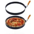 2 pcs Insulated Handle Pancake Ring 8 Inch Griddle Egg Rings Pancake