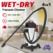 Vacuum Cleaner Portable 4In1 Wet and Dry 2000W 3.5 HP 30L Home Office Blower