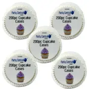 1000Pcs White Cupcake Cases Classic Baking Cupcakes Liner High Quality Value Set