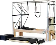 Pilates Reformer Maple Wood with Full Trapeze Frame Flex Series