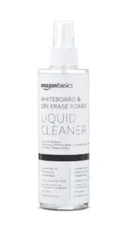 Amazon Basics Whiteboard & Dry Erase Liquid Cleaner 8.5oz