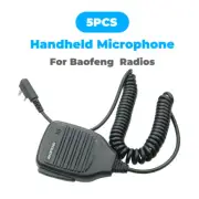 5PC Speaker Microphone PTT for Baofeng UV-5R UV-82 Kenwood TK-240 Walkie Talkie