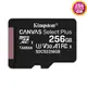 KINGSTON 256GB 256G microSDXC【100MB/s-Plus】microSD SDXC micro SD UHS U3 TF C10 Class10 SDCS2/256GB 金士頓 手機 記憶卡