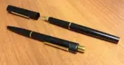 Vintage & Extremely Rare Schneider Scribant, Set Gold Plated, c. 1995 - FP & BP
