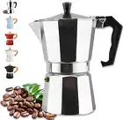 9 Cup Aluminum Espresso Stovetop Moka Pot Express Coffee Maker Percolator Italia