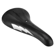SE Racing Blitz old school BMX bicycle style seat with Lightning Bolt - BLACK
