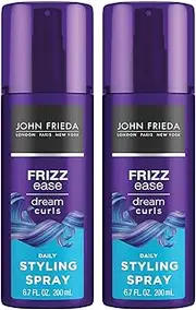 John Frieda Frizz Ease Dream Curls Daily Styling Spray, 6.7 Ounce (Pack of 2)