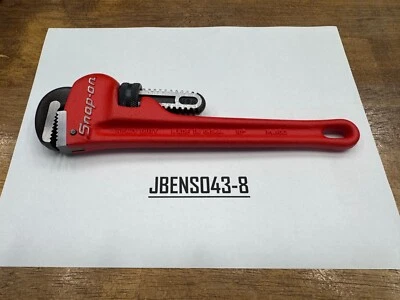 Snap-on Tools USA NEW RED 10" External Pipe Wrench PW10C