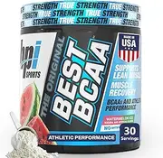 BPI Sports Best BCAA Powder, Watermelon Ice, 10.58 Ounce
