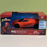 Marvel Spider-Man RC Racecar 27MHz High Speed Full Function Remote Control NEW