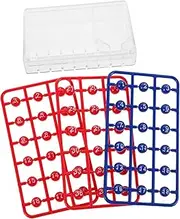 ERINGOGO Y Game 1 Set Machine with 54pcs Multicolored Mini Portable Numbered for Bingoing Raffle Game