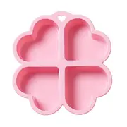 2Pcs 4 Heart Shaped Madeleine Cake Mould Silicone Mold Baking Small Love Heart Shape Bakeware Form For Soap Mousse Pastry Tools