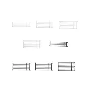 Retractable Dog Gate Protection Puppy Fence Gate for Outdoor Doorway Indoor