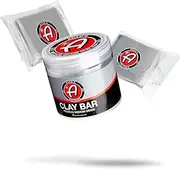 Adam's 100g Clay Bar Jar & Detail Spray Combo - Soft Medium Grade Clay Removes Contamination During Car Wash or Before Polishing, Wax, Sealant or Ceramic Coating Applications Clay Bar Jar