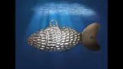 THE FISH- Fish Downrigger Weight 8Lbs, Made in the USA by The Asher Foundry