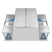 Aluminium Folding Camping Table with chairs