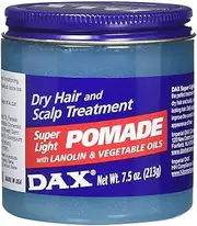 DAX SUPER LIGHT POMADE WITH LANOLIN & VEGETABLE OILS 214G by DAX