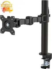 Monitor Stand Height Adjustable Desk Mount Steel Single Arm Mount