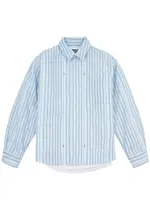 Jacquemus Le Chemise Boulanger Striped Cotton Overshirt - Blue - 50 (IT50 / L) 50 (IT50 / L)