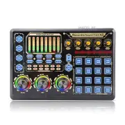 GAX-X8P 48V Digital Live Broadcasting USB Sound Card High Definition Sound Card