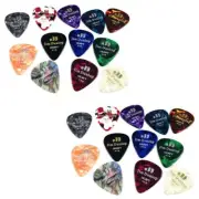 Dunlop Guitar Picks 24 Pack Celluloid Variety Pack Heavy
