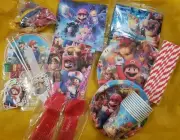 super mario bros birthday party decorations
