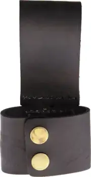 Sheaths Black Leather Axe Belt Holder with Snap closure 1089
