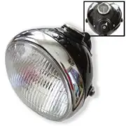LUCAS SSU700U TYPE 7" HEADLIGHT IDEAL FOR CHOPPER BOBBER MOTORCYCLES