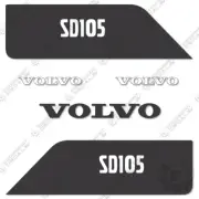Fits Volvo SD105 Decal Kit (HIGH POWER) Soil Compactor Roller - 7 Year 3M Vinyl!