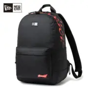 New Era × Budweiser Backpack Black Red Logo Light Pack Storage Pocket for PC