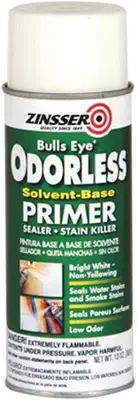 Zinsser Odourless Oil-Base Stain Blocker Spray Primer, White, 369 G