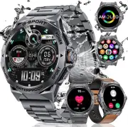Military Smart Watch for Men Answer/Make Calls,1.43"AMOLED Always