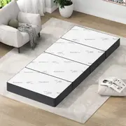 4-Fold STARRY EUCALYPT Folding Mattress Foldable Lounge Sofa Chair Portable Bamboo Camping Mat