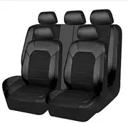 Universal Car Seat Cover Compatible for Suzuki Swift Grand Vitara Ignis SX4 Compatible for BMW E60 F30 E36 E46 E30 E91 Compatible for Lexus CT200h GS IS250 ES300h NX300h(Black)