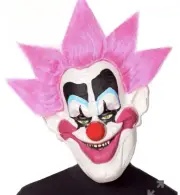 Killer Klowns From Outer Space Spikey Half Face mask wall decoration Halloween