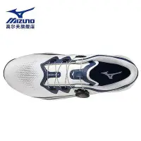在飛比找Yahoo!奇摩拍賣優惠-鞋子Mizuno/23新科技鞋底輕便防水防滑無釘高爾夫男士運