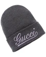 Gucci Logo Wool Beanie